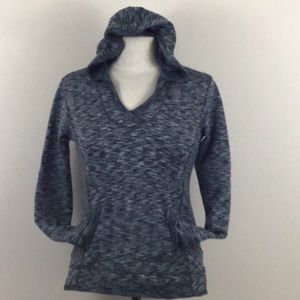 Tangerine 🍊 Black & Gray Pullover hoodie size S